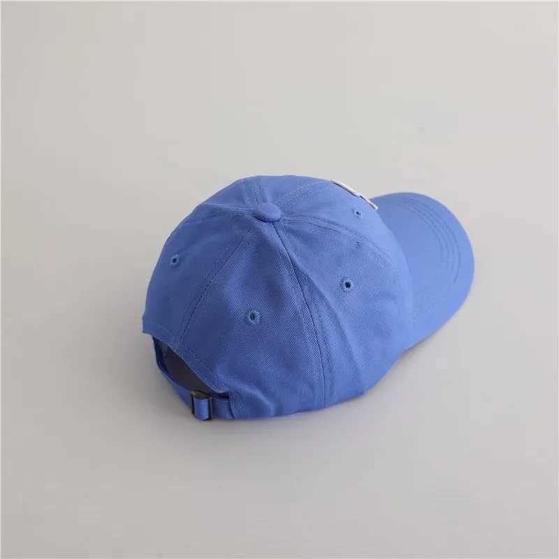 New Summer Fashion Boy Girl Children Letter Embroidery Baseball Caps All-match Baby Cotton Peaked Hat Kids Sunscreen Casual Hats LX241018