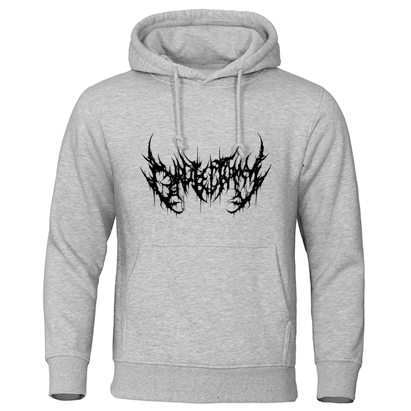 Men Hooded Pullover Fashion Sweaters Casual Running Long-Sleeved Loose Daily Hoodie