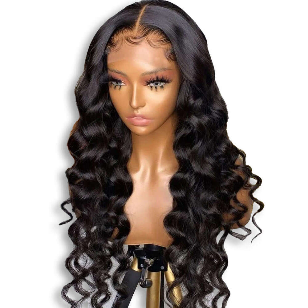 Loose Deep Wave 13x6 HD Lace Frontal Human Hair Wig Brazilian Curly Wigs 13x4 100% Human Hair Lace Front Wig Pre Plucked Remy