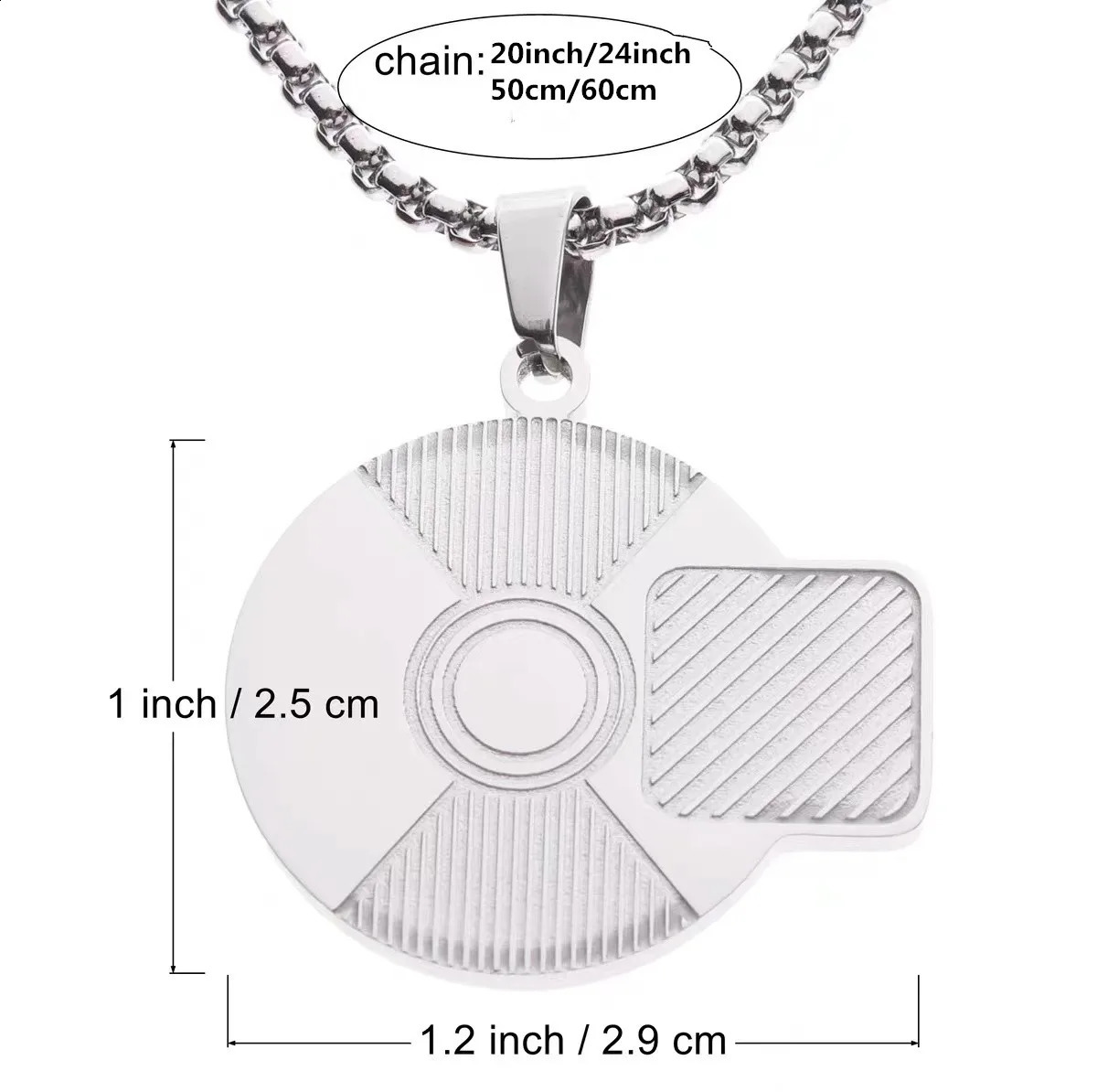 Kanye West Ye pendant necklace European and American fashion mens and womens hip-hop personalized couple jewelry accessories 241018
