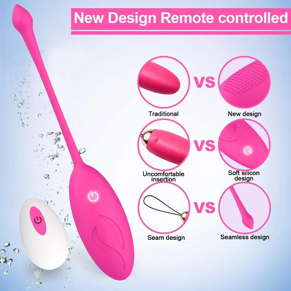 Bullet Vibrator for Women Vibration Love Egg Adults Remote Control GSpot Simulator Vaginal Ball Anal Plug Masturbation Toy 241009