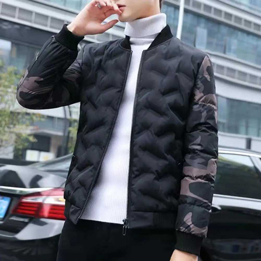 New Fall And Winter Mens Outdoor Casual Versatile Fashion Collar Light Short Down Jacket Trendy Padded Thickened Jacket LX241018