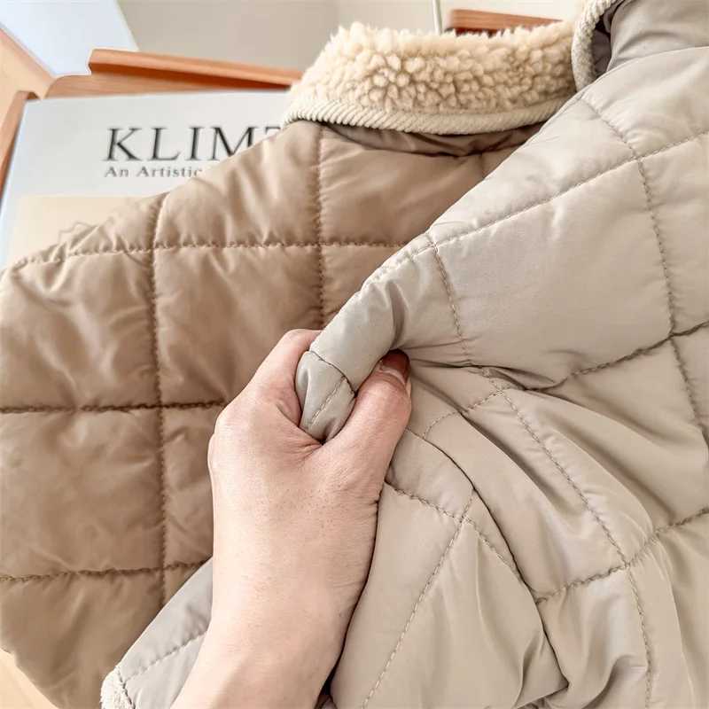 Childrens bedding jacket baby winter cardigan girls thick warm jacket boys warm jacket childrens cotton padded clothing M241018