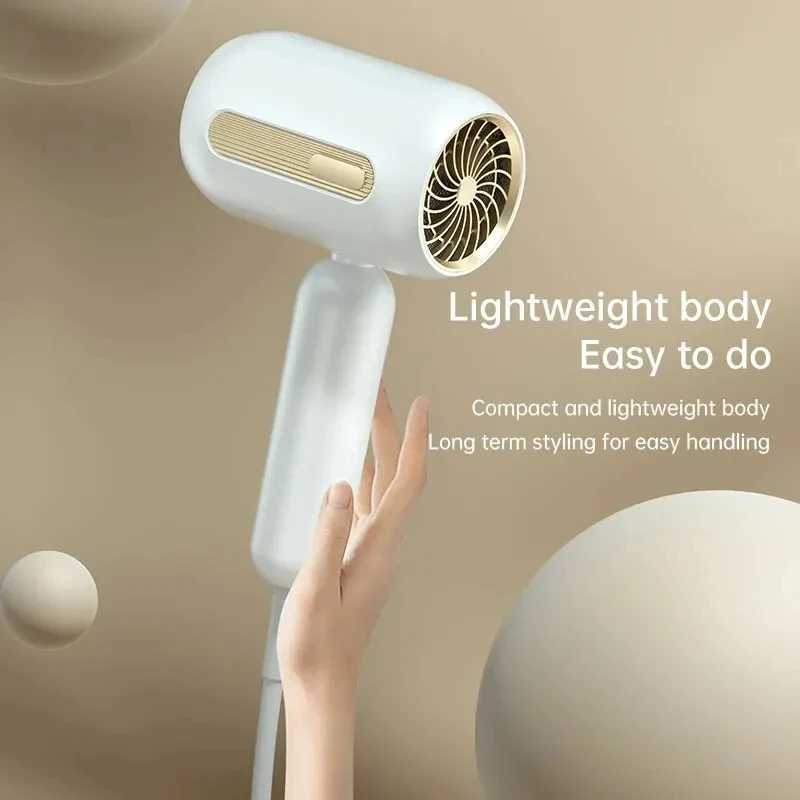 Mini hair dryer 220V/110V high-speed salon hair dryer low noise professional hair care fast drying negative ion travel W241018