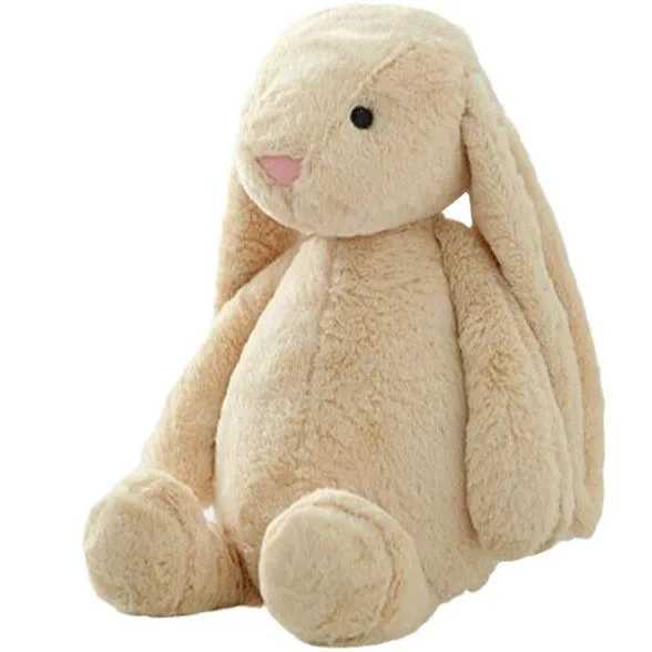 1/2PCS Plush Rabbit Doll Childrens Sleep Soothing Doll Rabbit Doll Shy Pink Rabbit Doll Childrens Gift Bedroom Plush Decoration Y241018