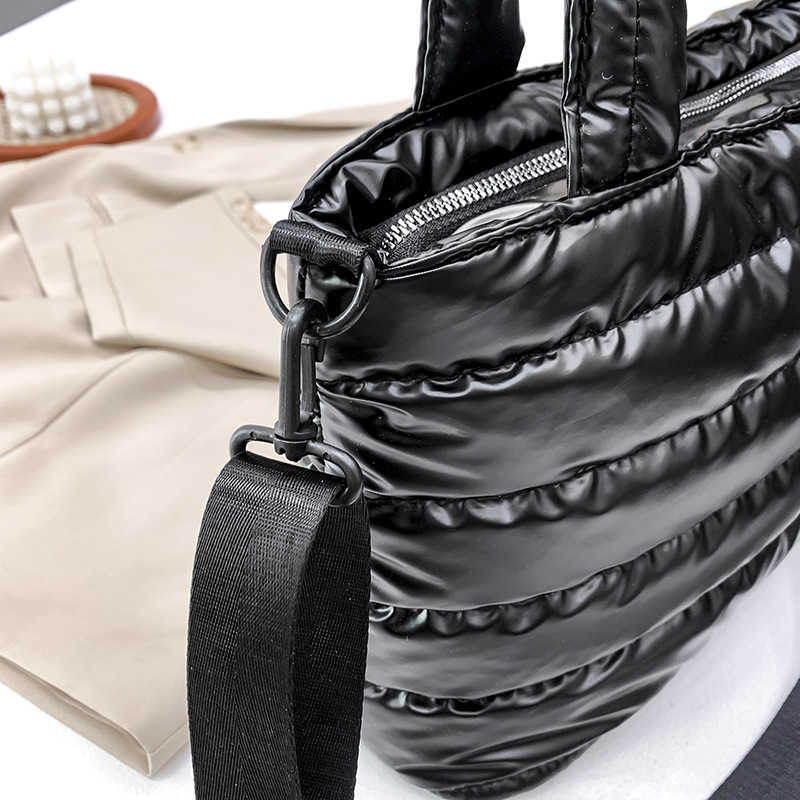 Cotton clothes women's bag spring embroidered line space cotton single shoulder handbag fashion bright face women's messenger bag 241015