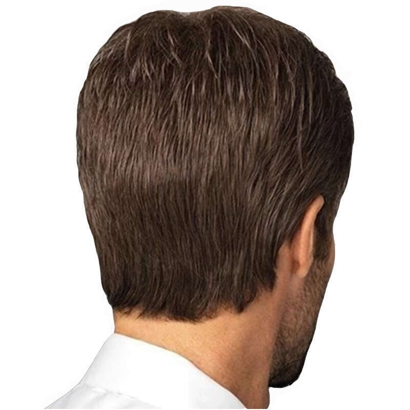 Men's New Synthetic Short Hair Wig, Overseas Xuchang