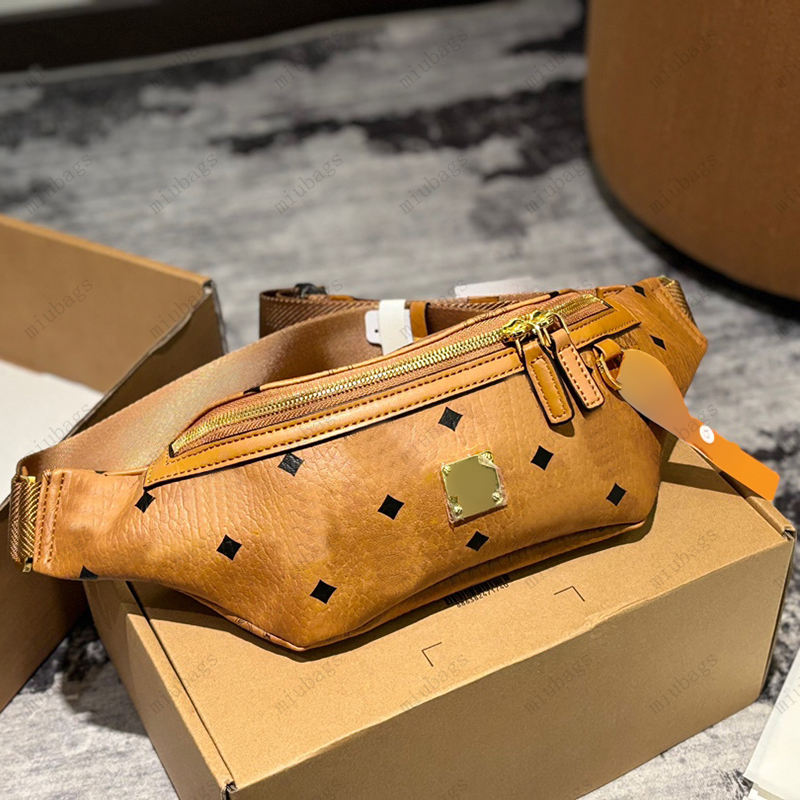 Man Belt bag Women Fashion Printed Chest Waist Bag Classic Crossbody Shoulder Handbag Versatile Mens Leather Bumbag Casual Womens Fanny Pack