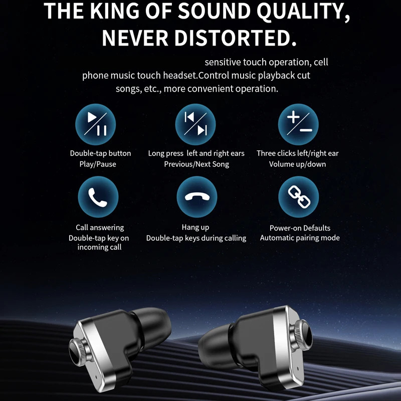 Smart Watch TWS 2in1 Bluetooth Earphones HIFI 9D Sound Quality Male and Female Health Exercise Tracker 241009