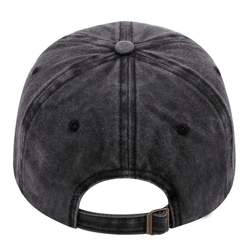 Autumn Mens Hats Cotton Retro Baseball Caps For Men Golf Cap Letter Embroidery Trucker Hats For Women Washed Snapback HombreX241018