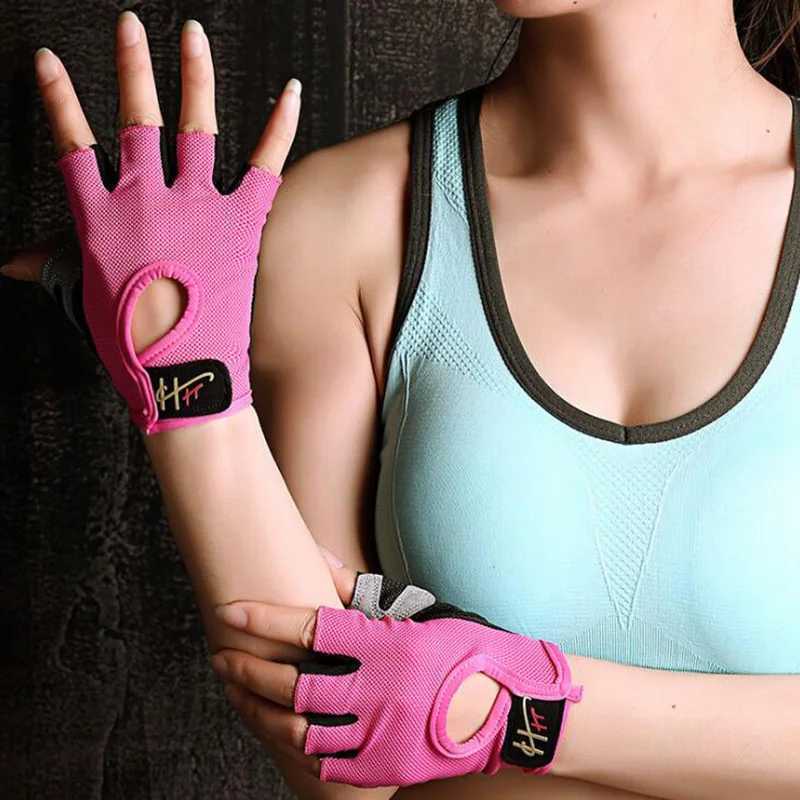 Half finger outdoor sports gloves mens and womens cycling gloves Luvas Guantes protective gloves suitable for climbing finger gloves S1W241018