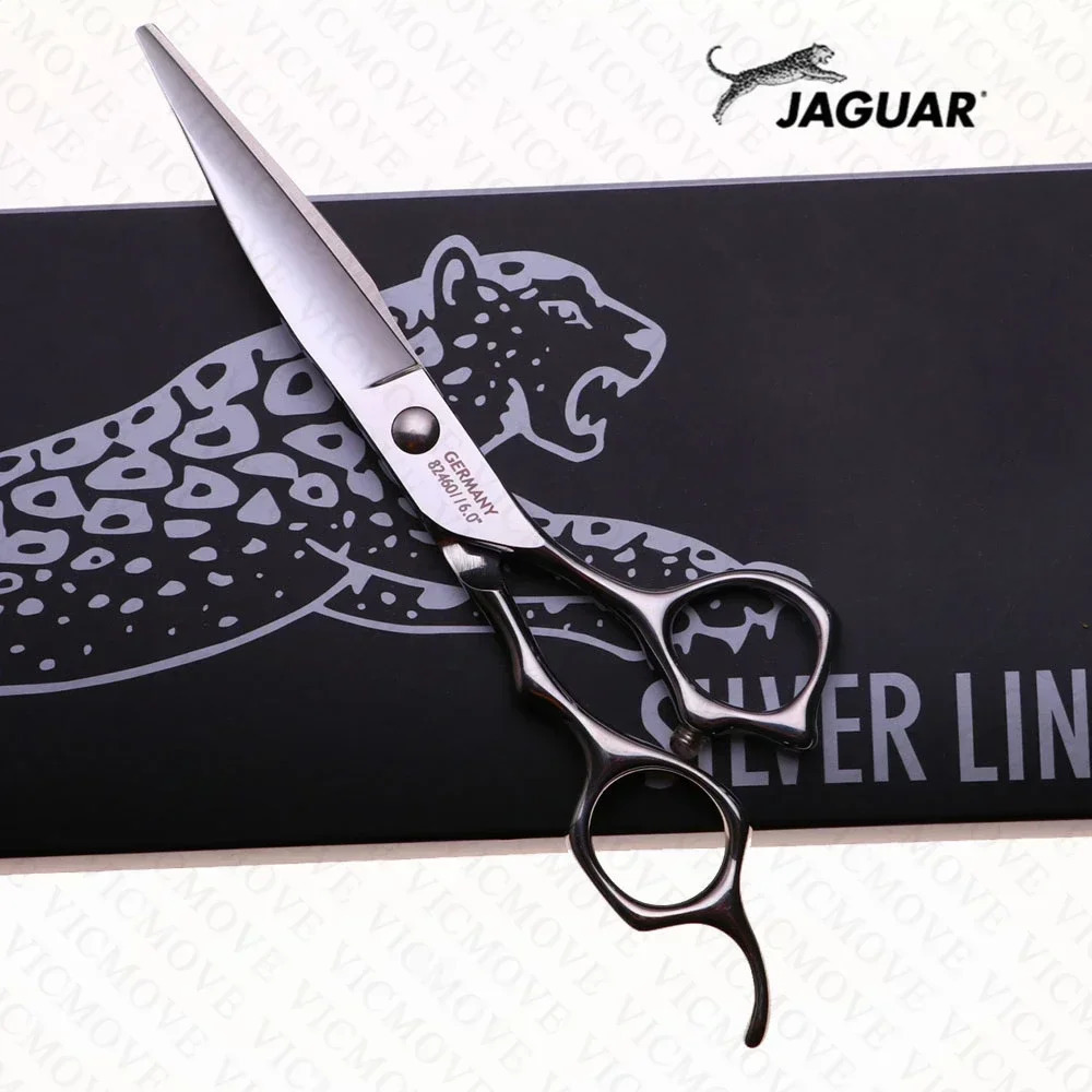 6 hair scissors Professional Hairdressing scissors set CuttingThinning Barber shears High quality Silver styles 241018