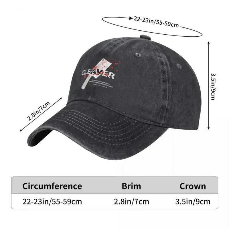 He Sopranos Presents Washed Baseball Cap Cleaver 2218 Street Style Hip Hop Hats Summer Couple Running Print Baseball CapsX241018