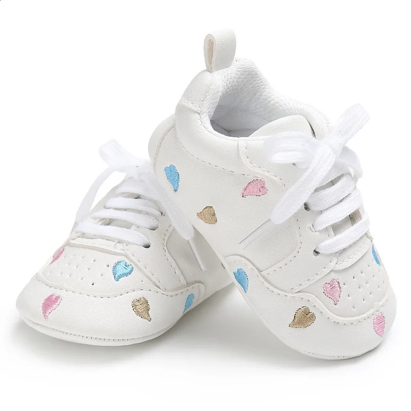Casual Baby Shoes Infant Baby Girl Boy Crib Shoes Cute Soft Sole Prewalker Sneakers Walking Shoes Toddler First Walker 0-18Month 241017