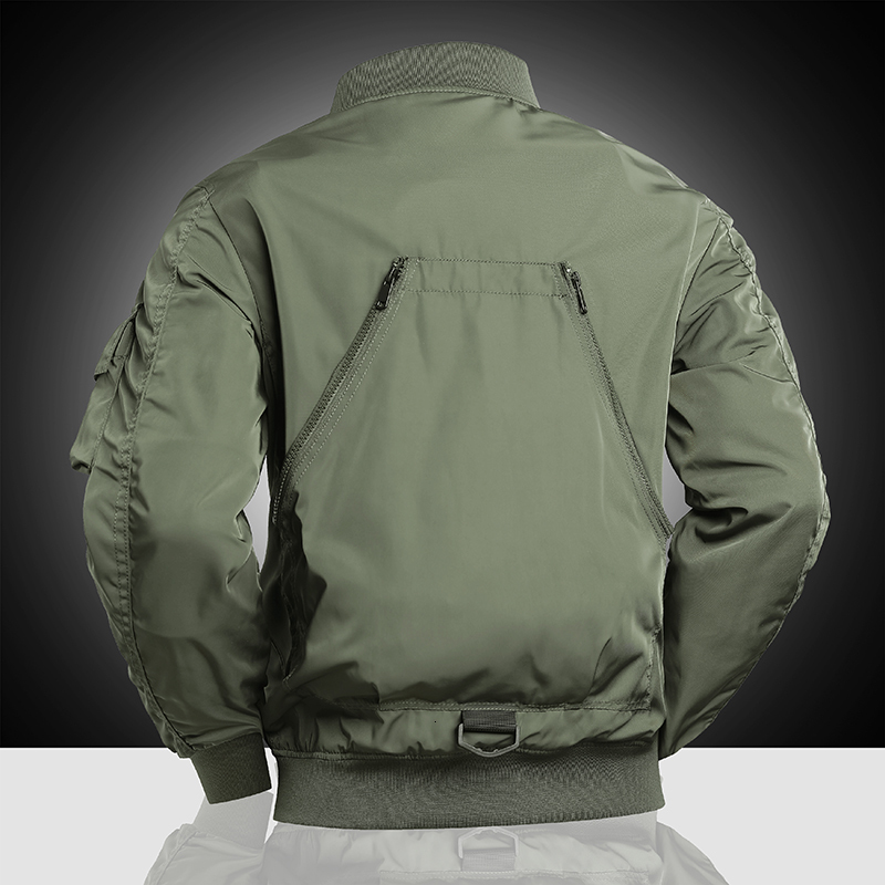Spring And Autumn Japanese Functional Multi Pocket Outdoor American Retro Work Suit Flight Loose Baseball Uniform Jacket