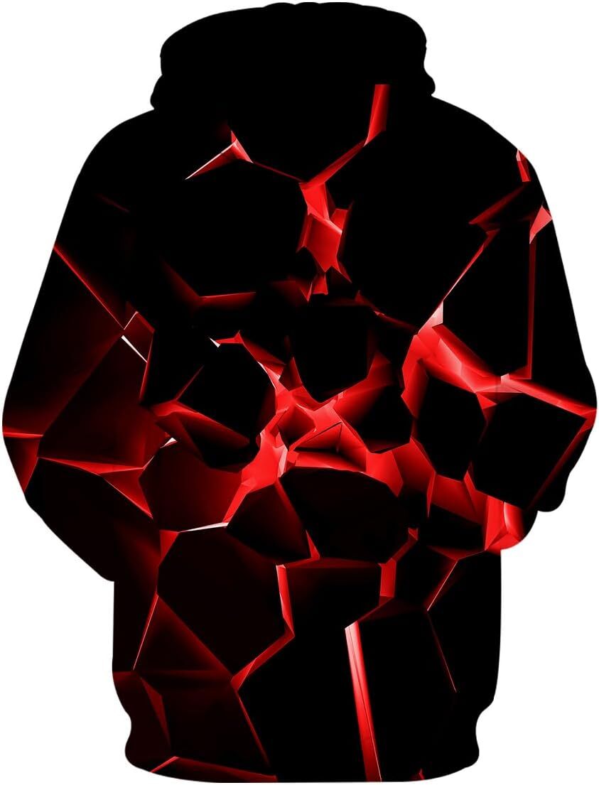 Hoodie for Mens Womens Unisex Colorful Graphic Hoodies 3D Print Pocket for Men and Women Fantastic geometric line graphics Graphic Hoodies sweatshirt 