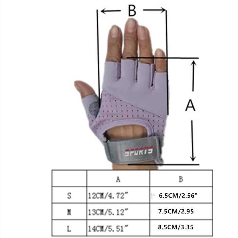 A pair of all season thin half finger yoga fitness gloves bicycle gloves outdoor sports glovesW241018