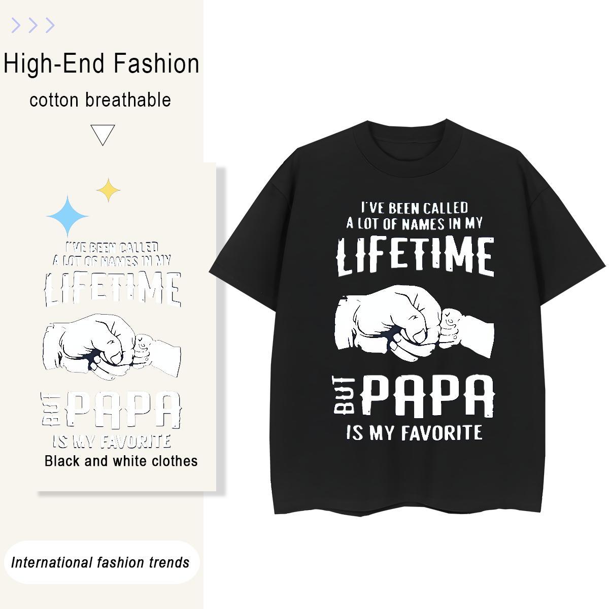 Classic Womens T Shirts 230g Cotton Round Neck Short Sleeve Street hands Women Tees Unisex Graphic Wear