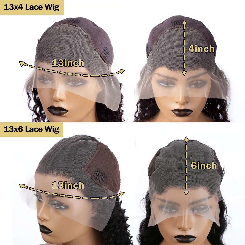 200 Density 30 40 Inch 4/27 Highlight Ombre Colored Curly 13x6 Lace Frontal Human Hair wigs Deep Wave 13x4 Wigs For Women