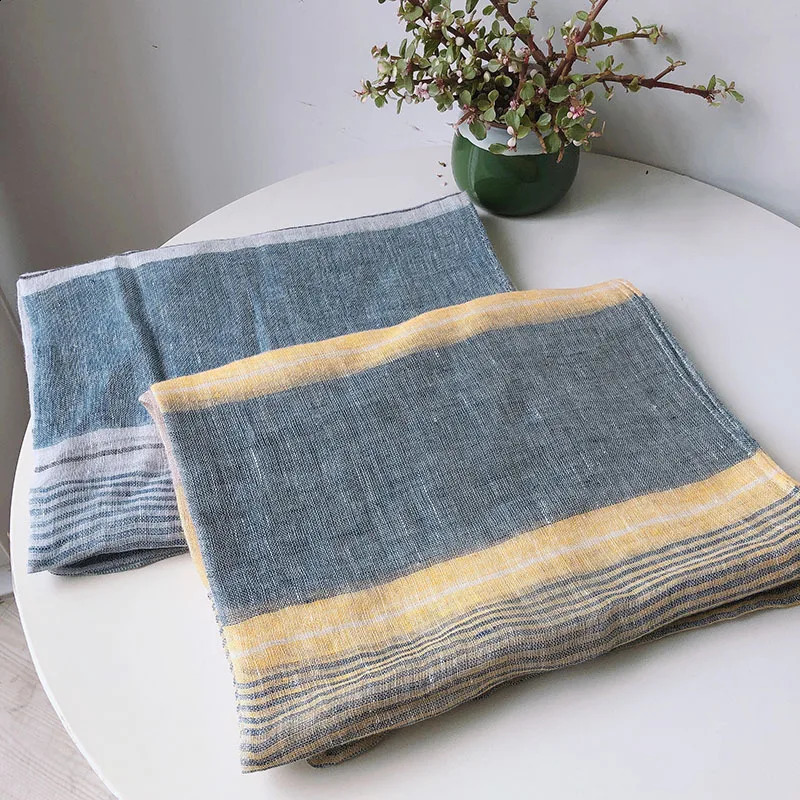 Elegant and lightweight linen scarf suitable for women lightweight linen scarf shawl high-quality headband long scarf 241017