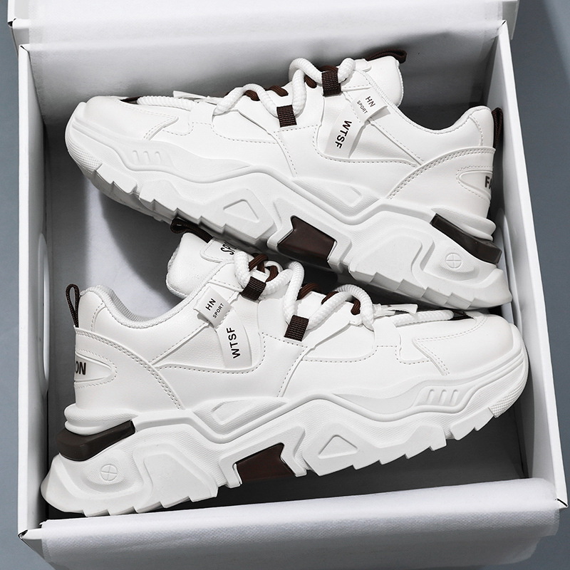 Men's Autumn New Korean Version Thick Soled Fashionable Versatile Casual Shoes