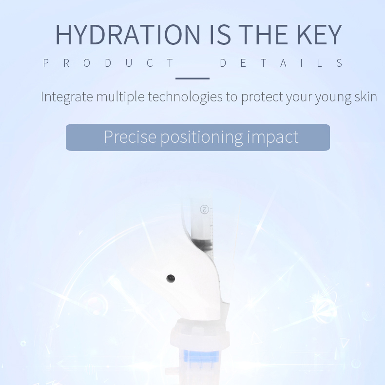 Integrate Skin Care Mesogun Essence Aqua Injector for Skin Rejuvenation Face Hydrating Non-invasive Anti-aging Skin Whitening Mesotherapy Device with 
