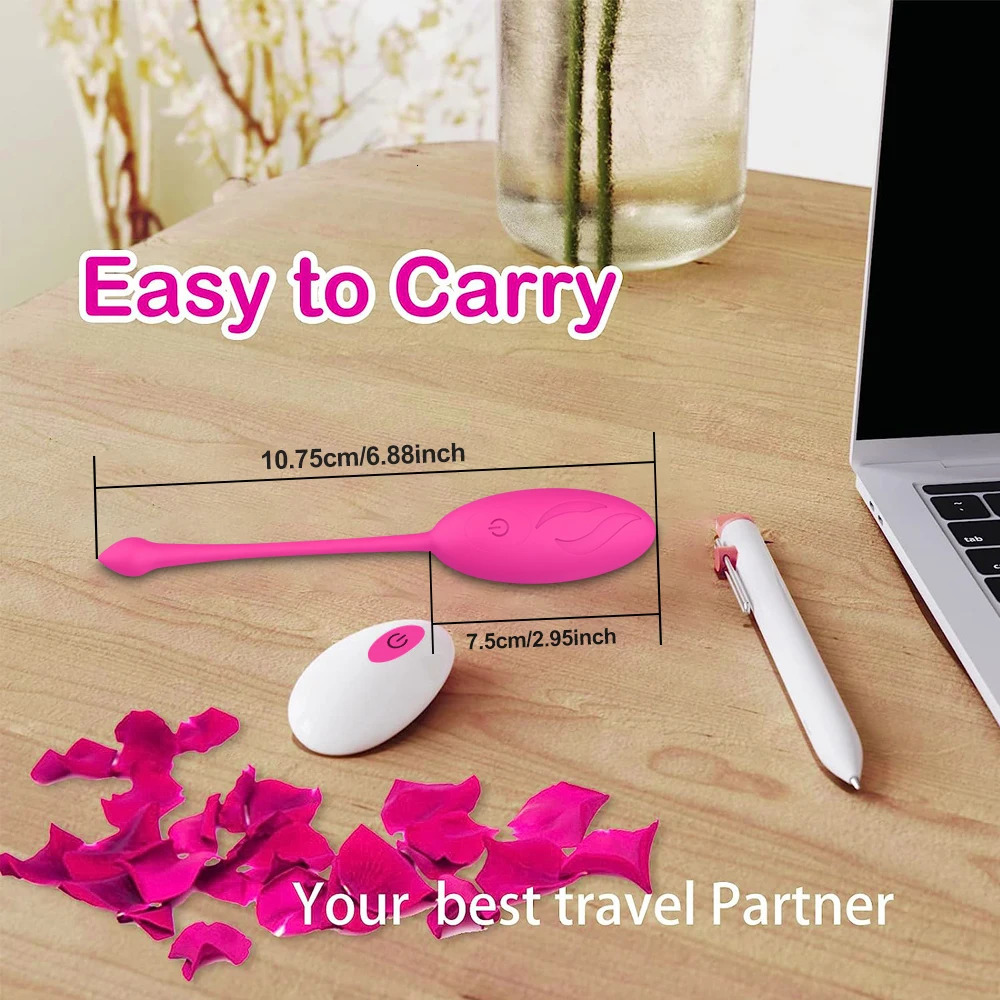 Bullet Vibrator for Women Vibration Love Egg Adults Remote Control GSpot Simulator Vaginal Ball Anal Plug Masturbation Toy 241009
