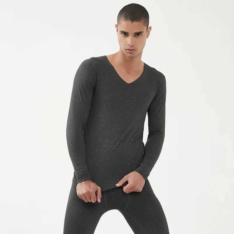 Men's Thermal Underwear Fancy Winter Hot Underwear Mens Long Wear Johns Kp Warm Hot Clothing Mens Hot Underwear Plus Velvet Size L-XXXL Y241018Y1