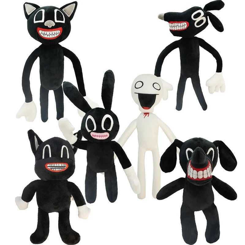 New Animation Scp Plush Doll Toy Foundation Alarm Cat Soft Cartoon Fried Character Childrens Horror Gift Y250208 Y260128