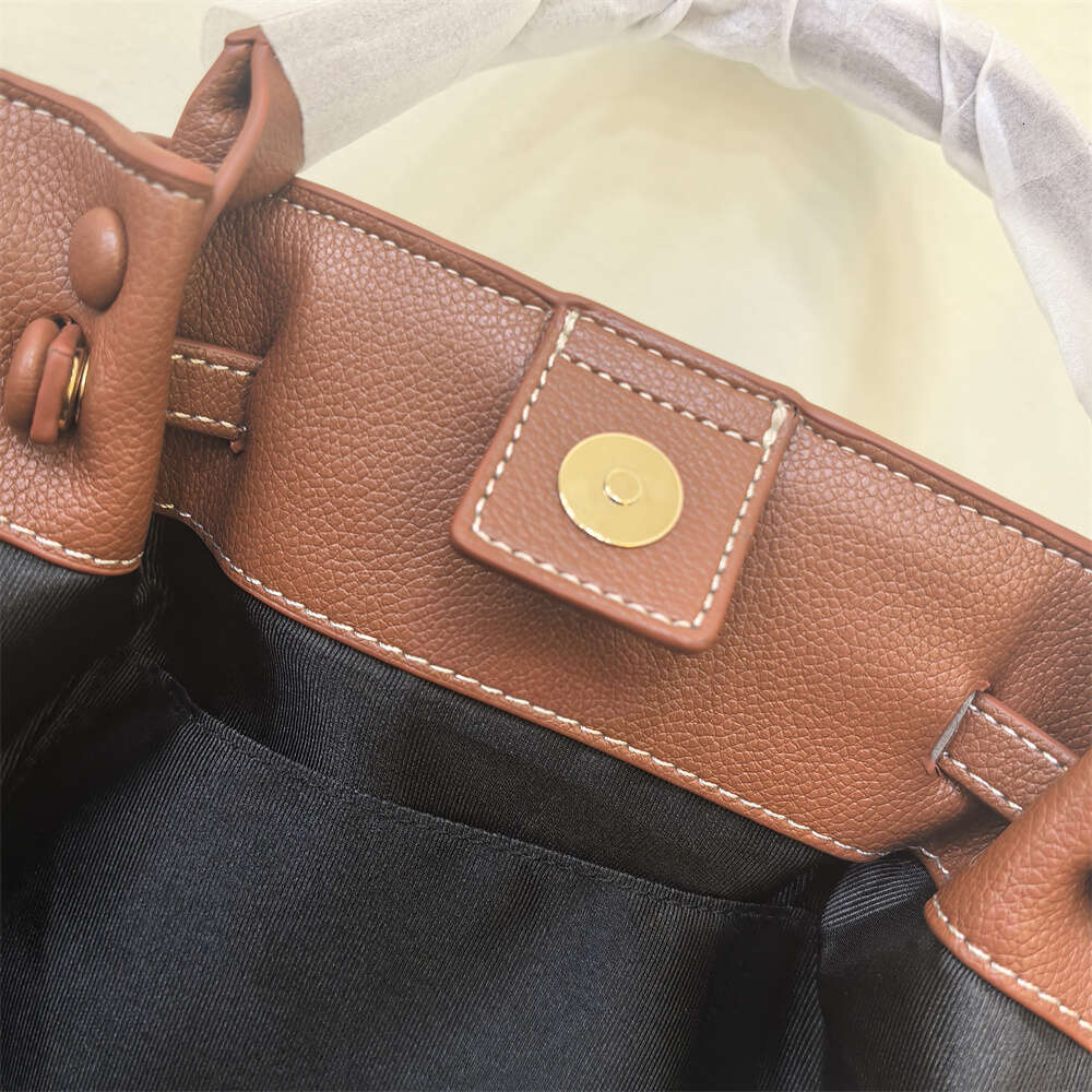 French Niche Brand Remakes 1:1 New Wing High-End Leather Tote Bag, Single Shoulder Diagonal Cross Handbag, Women's Bag