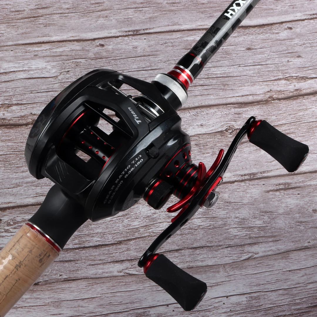 JOHNCOO Fishing reel MT200 Bait Casting Reel Big Game 13kg Max Drag jigging Fishing Reel 111 BB 7.1 1 Baitcasting reel 250107