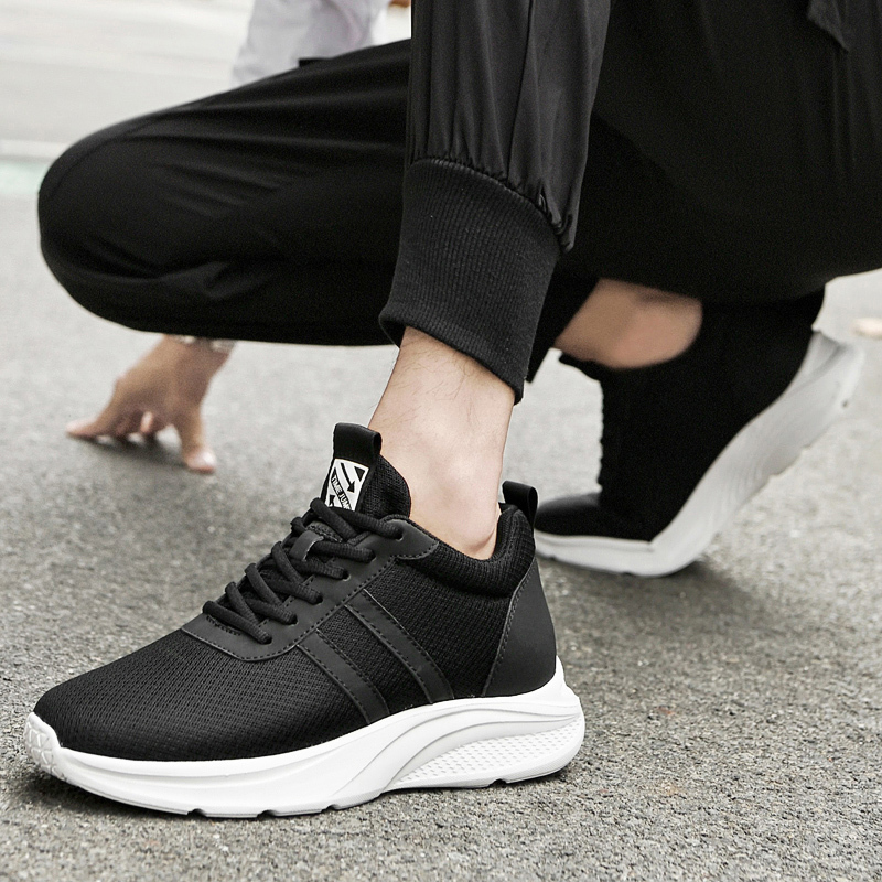 Summer Sneakers Elevator Men Increase Cm For Man Breathable Casual Sports Shoes Anti Slip Ddmythur