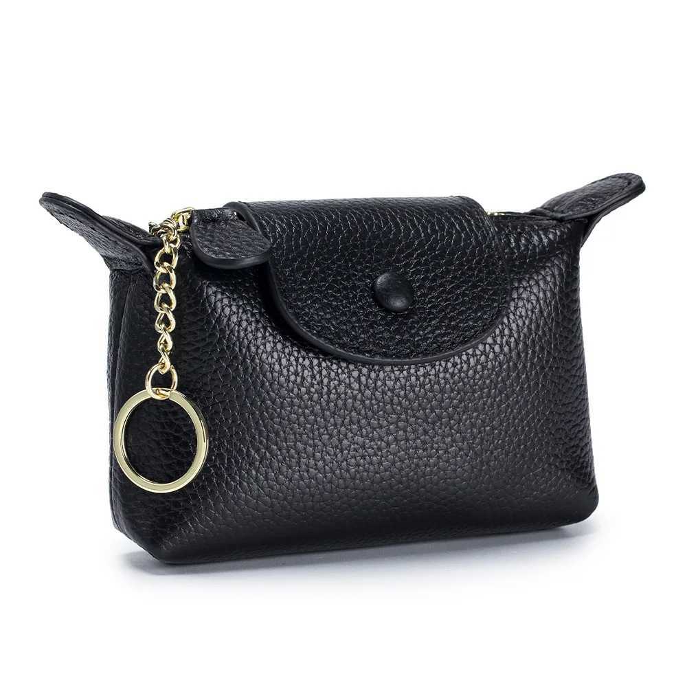 Genuine leather coin wallet small card holder wallet high-quality leather mini trash wallet brand Exquisite clutch bag Z241018