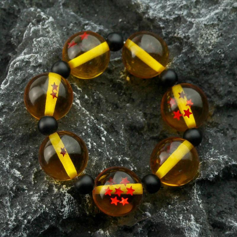 Strand Japanese Anime Dragon Series 1-7 Stars Balls Z Bracelet Figures Toys Party Gifts Props Jewelry