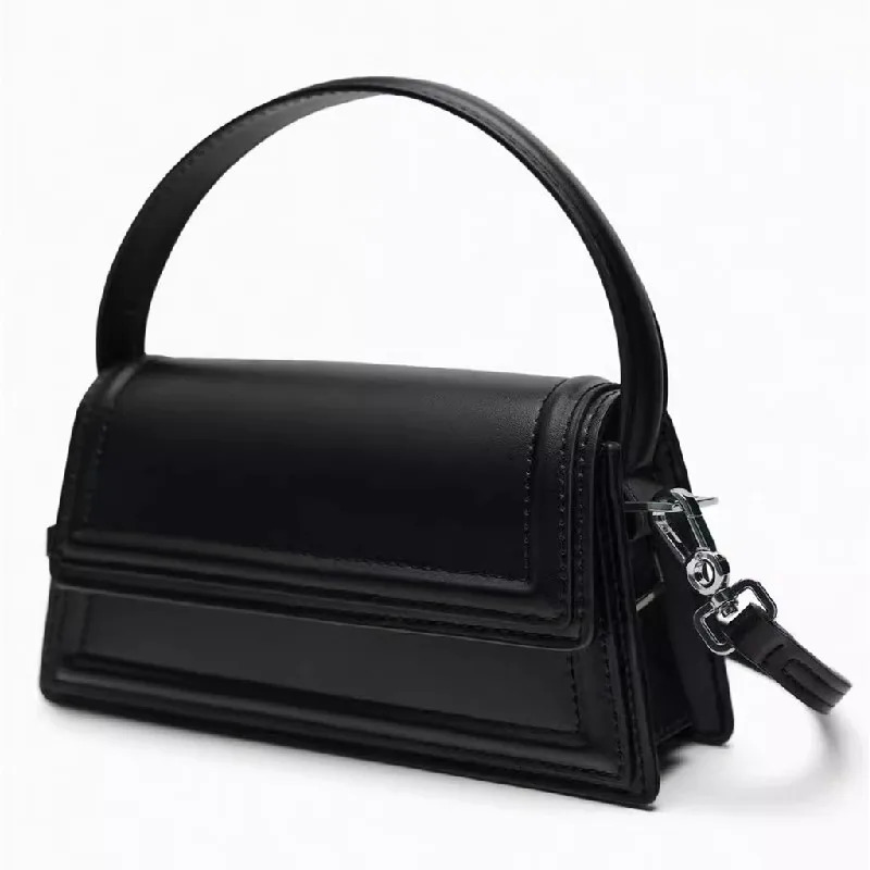 Retro leather cross body bag for women 2024 er womens small flip shoulder lower arm bag armrest handbag and wallet241018