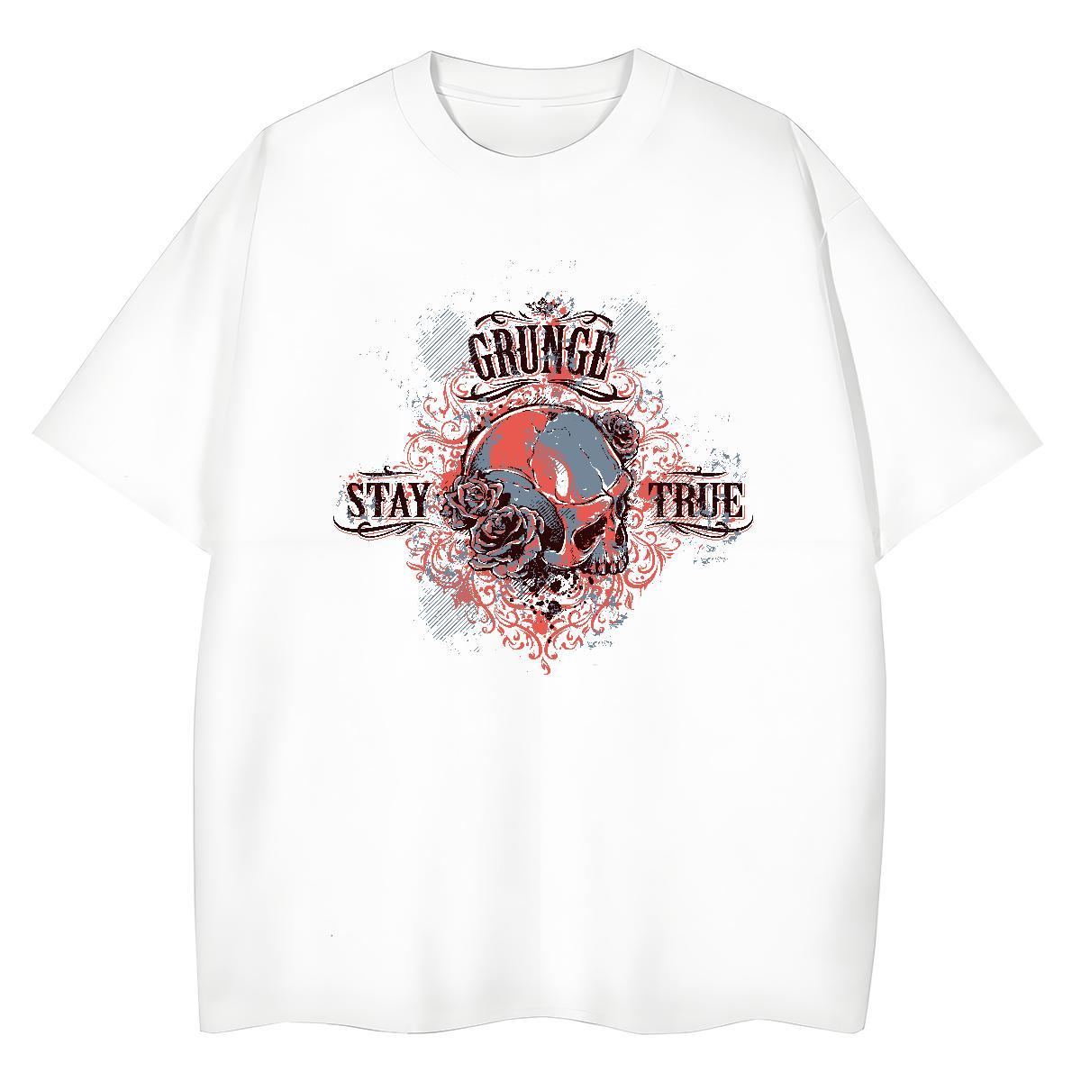 DIY T Shirts Women 230g 100% Cotton O Neck Short Sleeves Home Outdoor skull Women Tshirts Comfortable Skull Tees Shirts