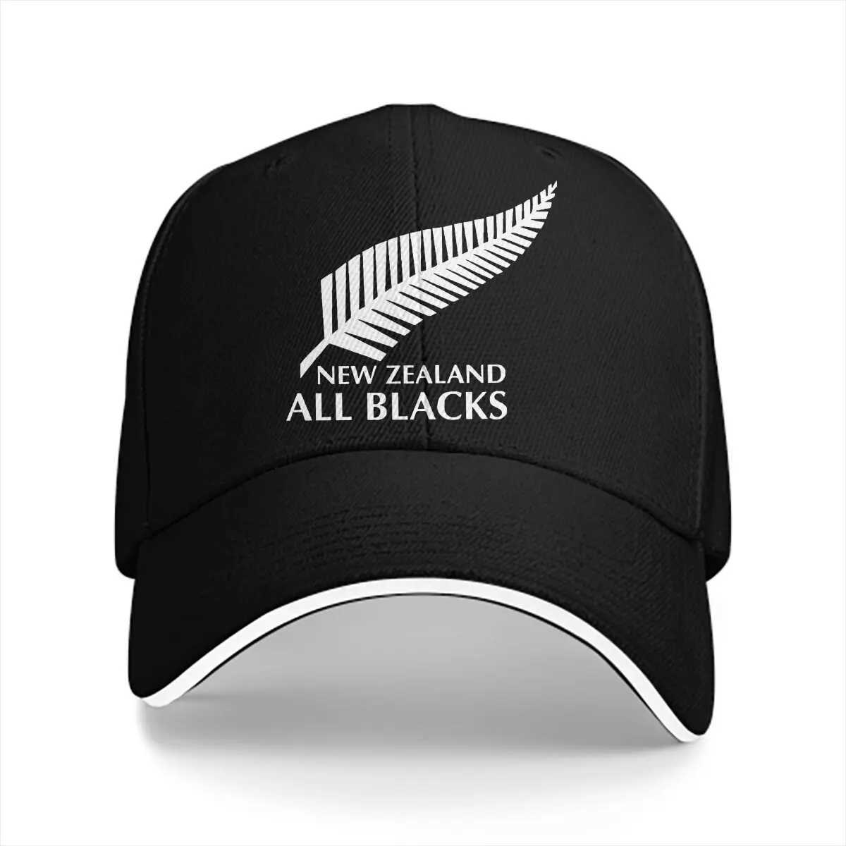 Summer Cap Sun Visor All Blacks Rugby Hip Hop Caps Peaked HatsX241018