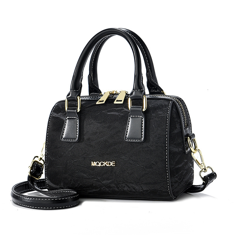 High Quality Soft Leather Shoulder Croosbody Bags For Women Purses And Handbags Designer Ladies Handbag Boston Pillow Bag