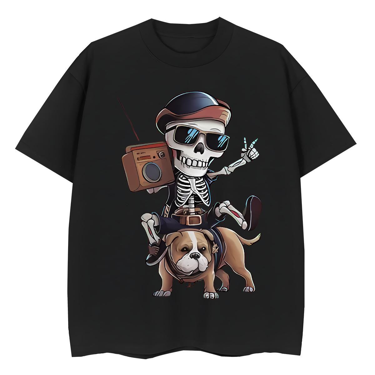 2024 Designer T shirt 230g Pure Cotton Short sleeve Soft Sports Street Wear radio Womens Tshirts Lady Cartoon Anime Tees Shirts