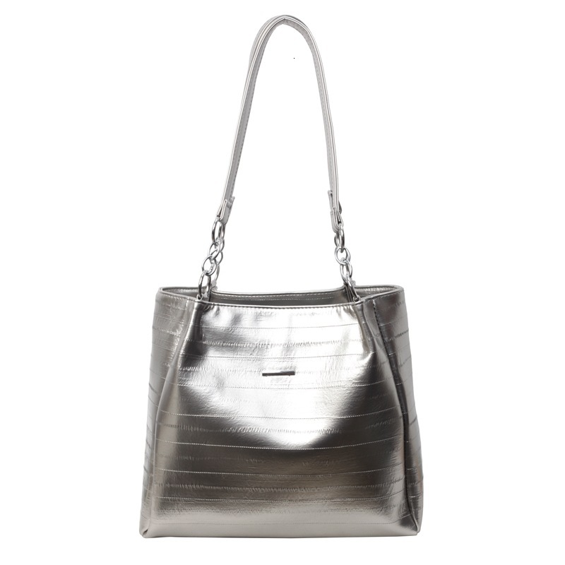 High end large capacity for women 2024 new fashionable commuting eel patterned tote bag, niche and versatile shoulder bag #29 8a38e