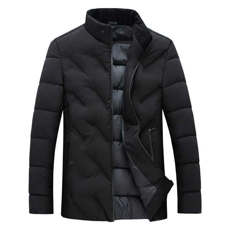 MRMT 2024 Brand New Winter Cotton Mens Jackets Short Thickened Down Feather Overcoat for Male Warmth Padded Jacket Clothing LX241018
