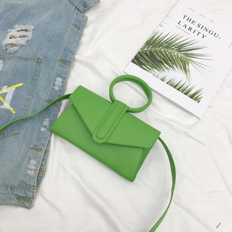 2025 NEW Shoulder Bags Diagonal Bag Hand Women's Fashion Simple Designer Handbag Woman Pu Leather Solid Color Clutch Ladies zhanyishengli