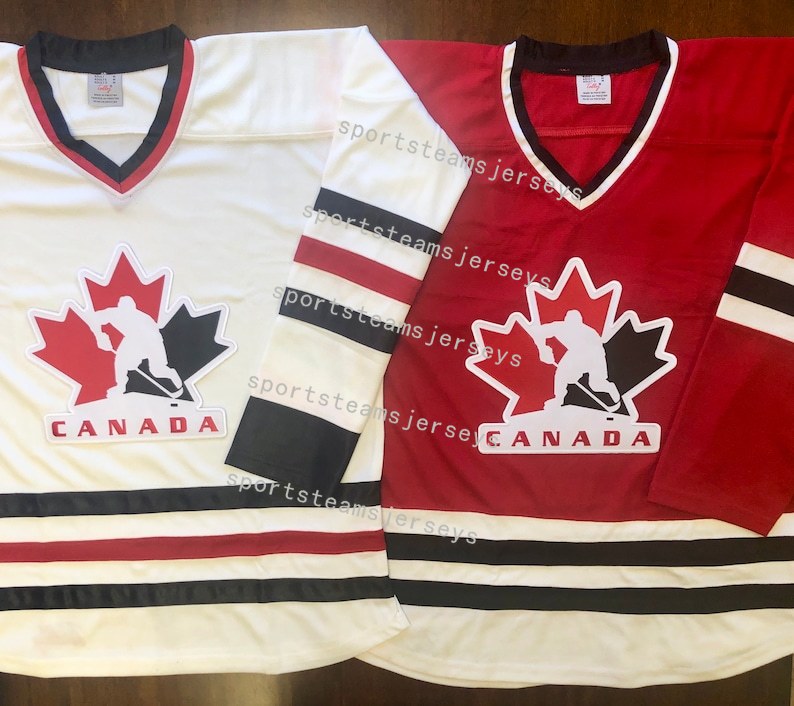 Canada Hockey Jerseys - We Customize with Player Name and Number