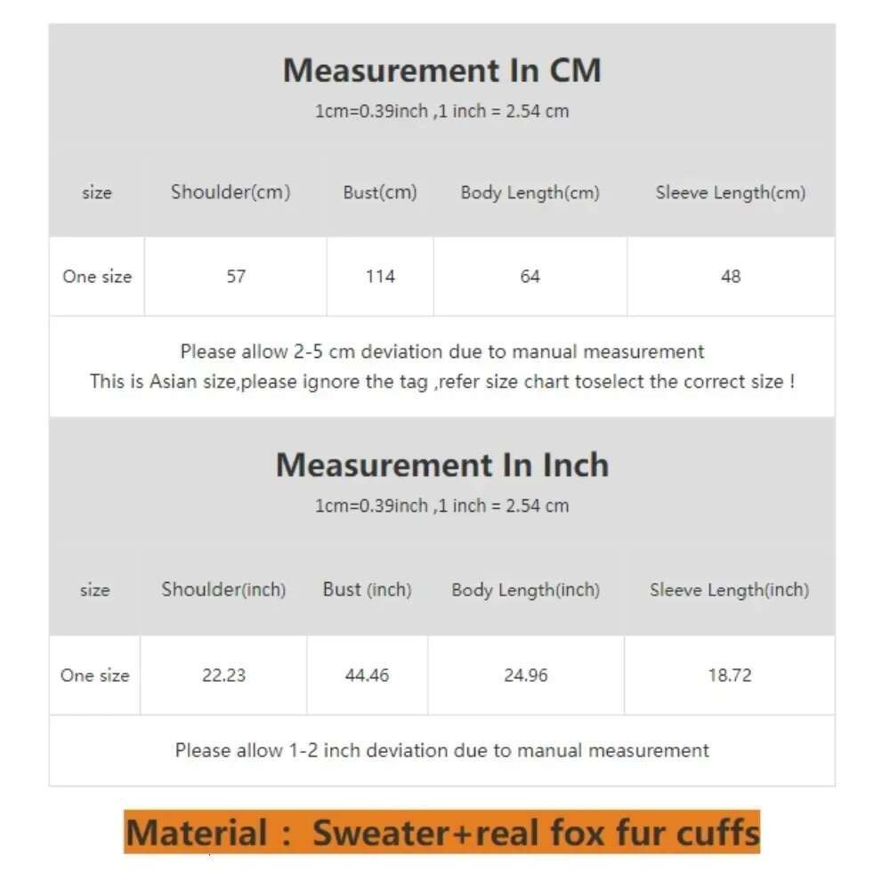New Fashion Real Fox Coat 2024 Sweater Women Autumn Winter Sleeves Slim Fit Sweaters Fur Knitwear Pull Femme Vinage