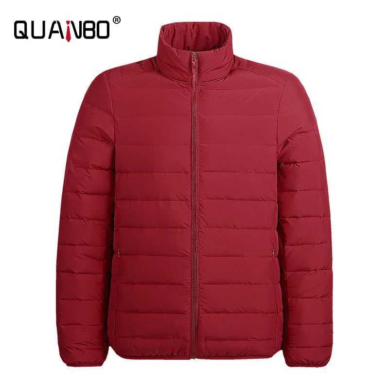 2024 New Mens 90% White Duck Down Seamless Autumn Winter Warm Jacket Male Lightweight Breathable Windproof Packable Down Coat LX241018