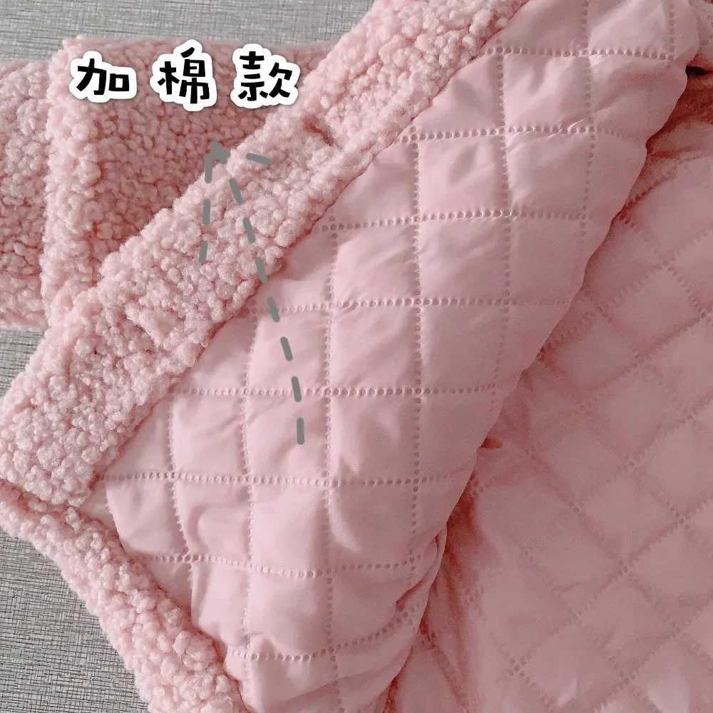 Girls Jacket Thick Warm Childrens Clothing Winter Childrens Jacket 80-130 Wool Sweater M241018