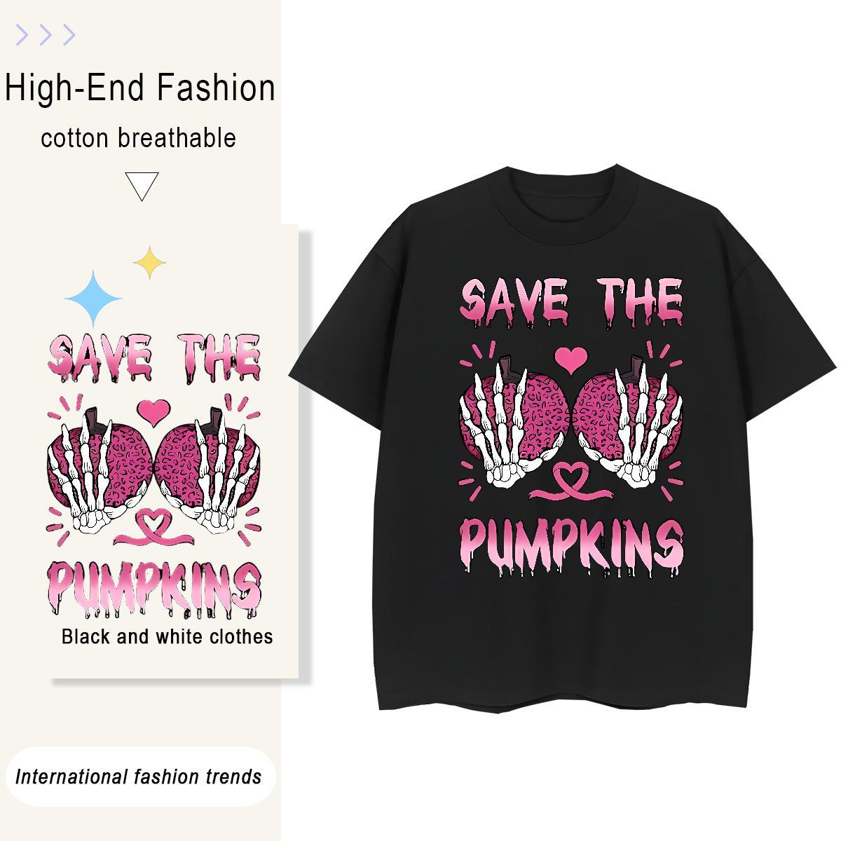 Custom Womens T Shirts 230g Pure Cotton Breathable Soft Street Casual halloween Women Tshirts Female Plus Size Custom Polos