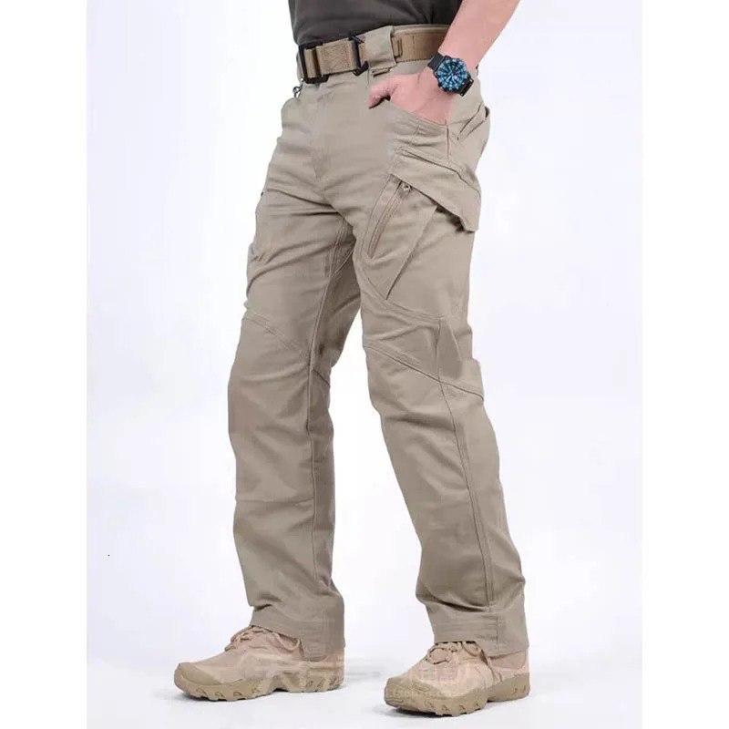 Consul IX9 Tactical Pants Mens Stretch 7Pocket Military Enthusiast Outdoor Work Straight Tube Training 241018