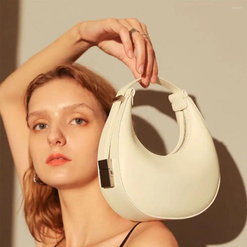 Free Shipping Shoulder Bags High-end Armpit Handbag Purse Tote Minimalist Style Half-moon Bag PU Leather Women's Designer Bag Luxury Bag Tote Bag