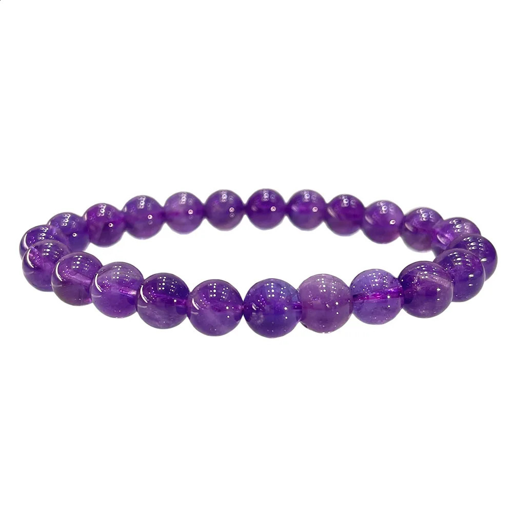 Natural stone bracelet amethyst turquoise Aventurine Aquamarine beads jewelry gift mens magnetic health protection womens health protection 241018